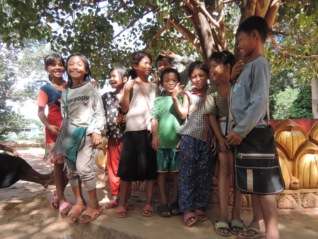 Die junge Verkäuferschar