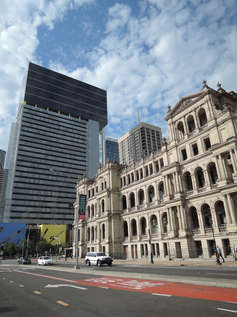 Alt und neu so nahe zusammen wie man es in Europa eher selten sieht, in Australien Standard