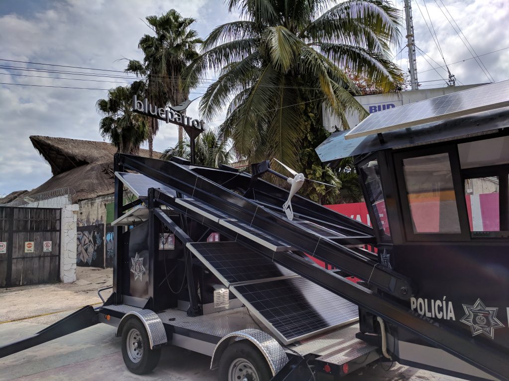 Am beeindruckendsten fand ich den mobilen Wachturm XD