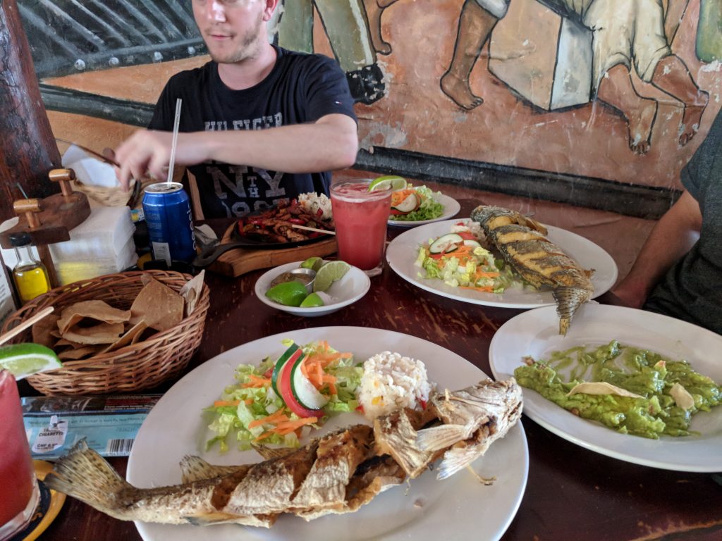 frische Meeresfrüchte