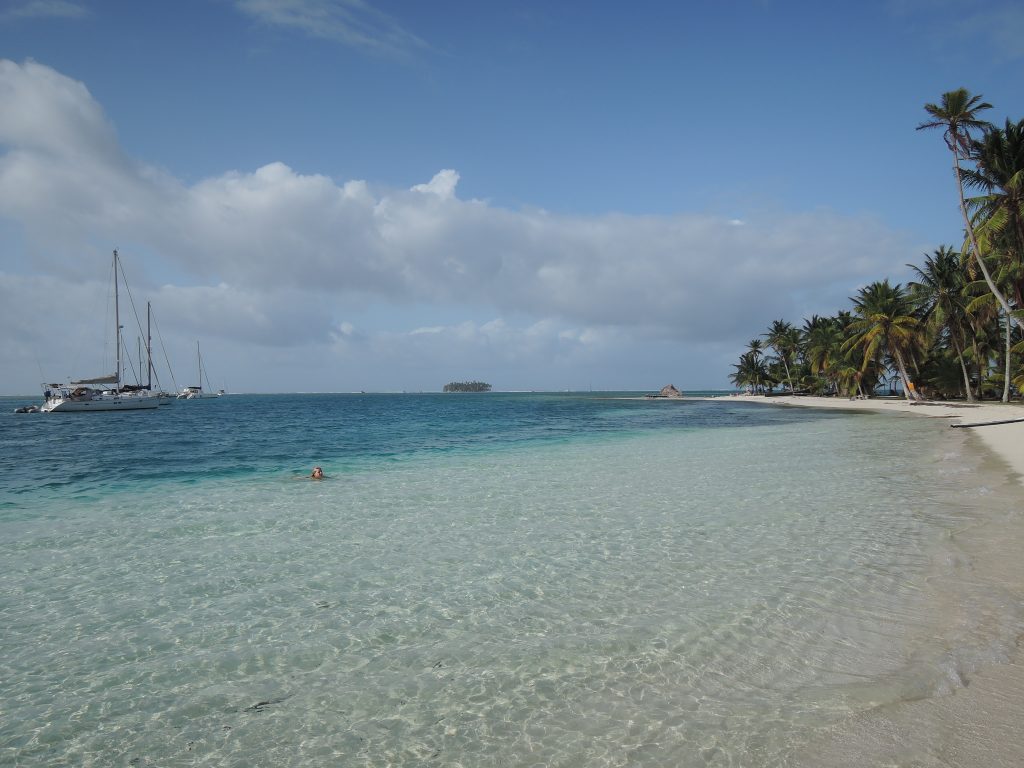 Martina im Hauptverkehrsmodus: Schwimmen
