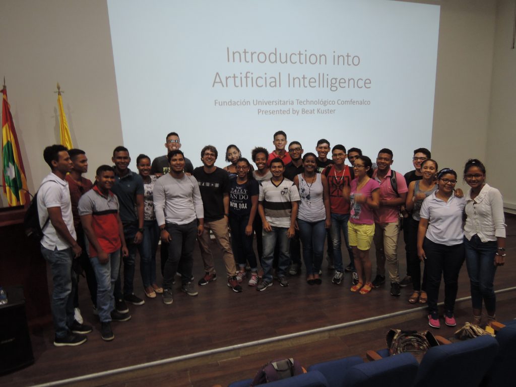 Pflichtgruppenfoto im Auditorium