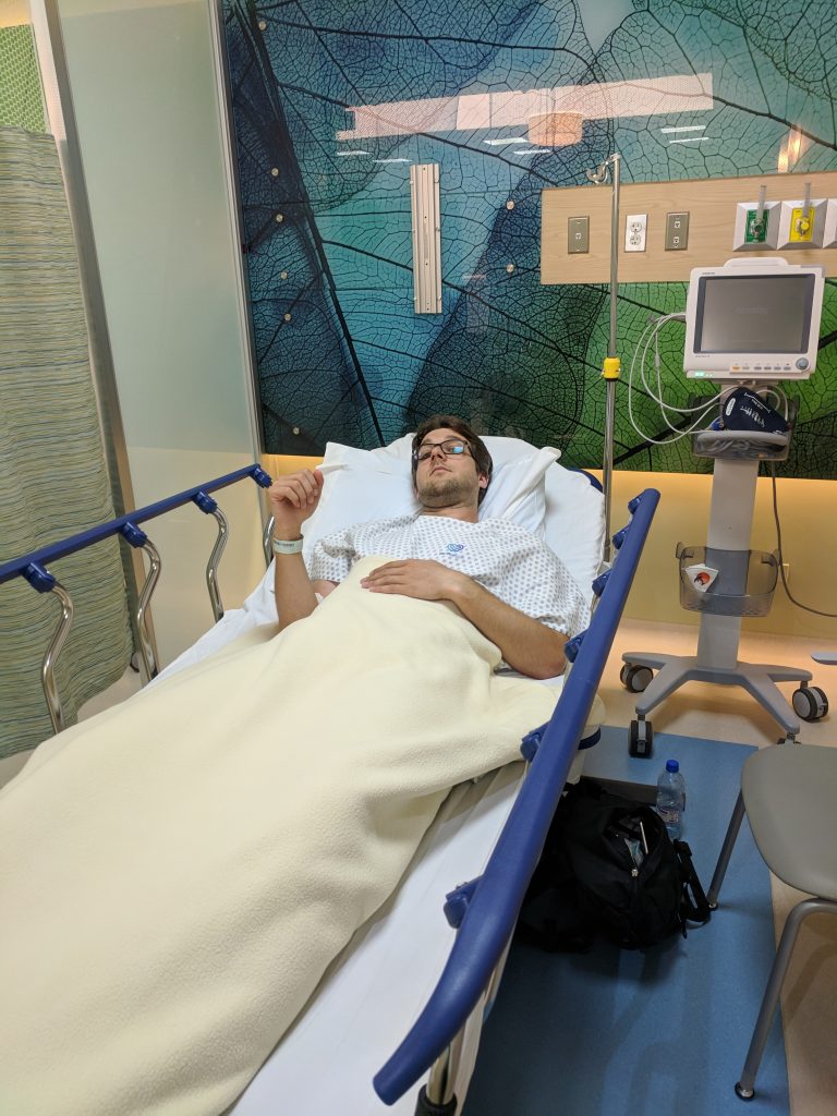 Die Decke ist keine Dekoration, im Spital war es kälter als auf dem Mount Everest…