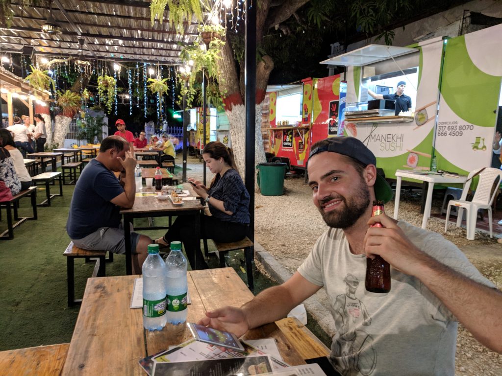 Sven und sein gar nicht leides Club Colombia Roja im El Jefe